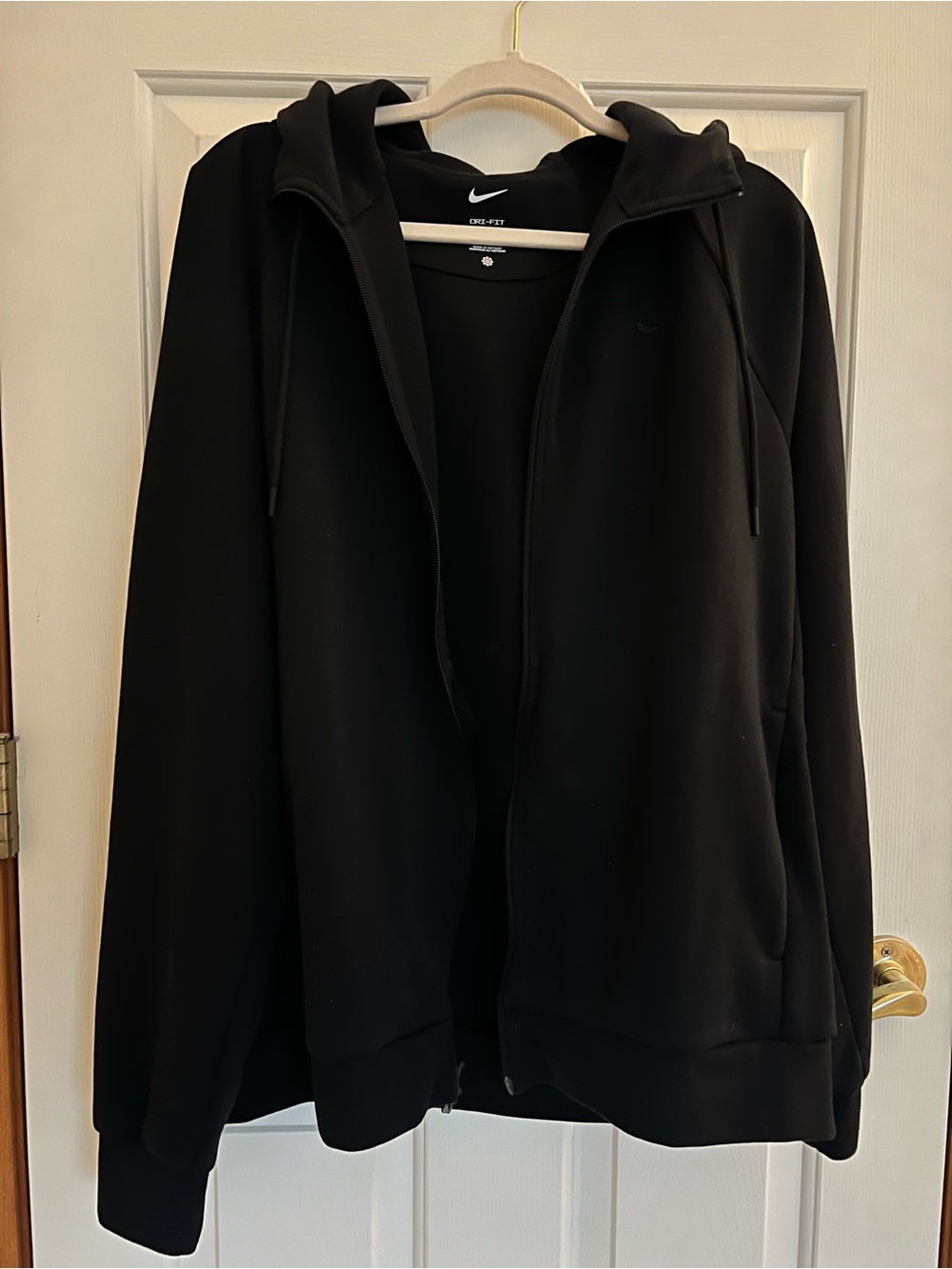 Nike Black Full-Zip Performance Hoodie Jacket